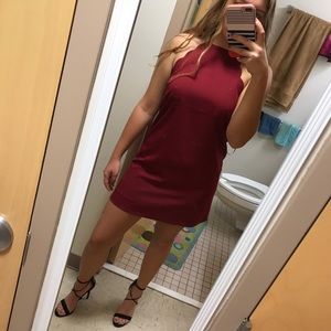 Lulus Maroon Dress